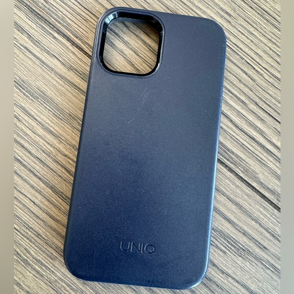 iPhone 12 / 12 Pro Team Luxury Series Gray and Navy Phone Case
